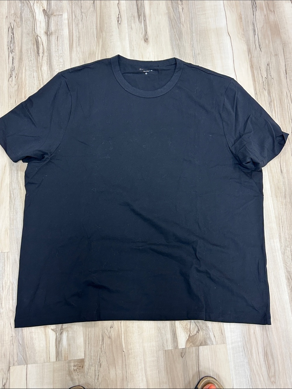 NWOT Men's Short-Sleeve Crew Neck Tee Pack — Black, Gray, Navy image 3